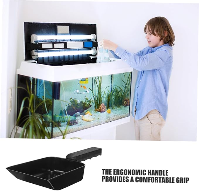 2pcs Fish Tank Sand Shovel Efficient Aquarium Gravel Tool for Home and Garden Maintenance for Freshwater Sand and Gravel Cleaning