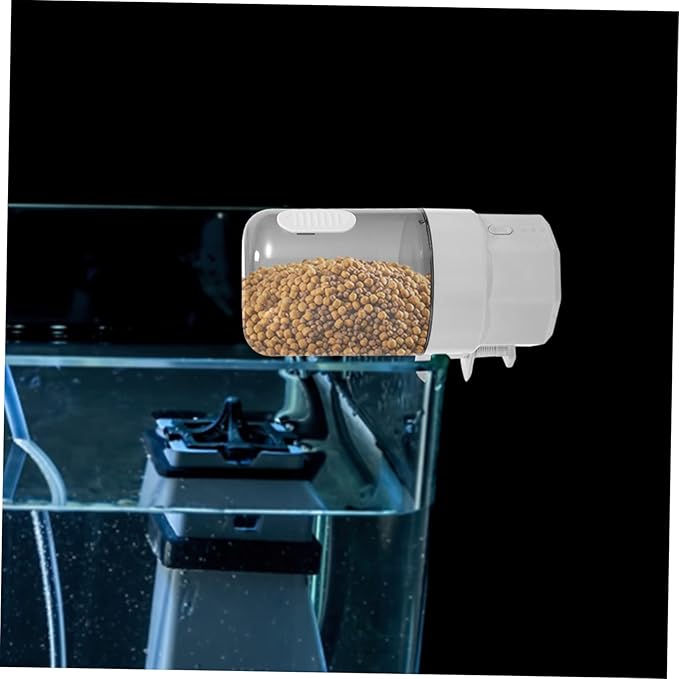 Auto Feeder Timing Automatic Fish Feeder for Aquariums Capacity Turtle Feeding Smart Design for Fish Health and Growth