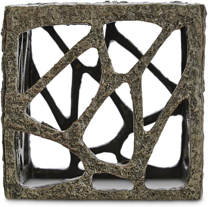 imagitarium by Petco Resin Rustic Cube Aquatic Decor
