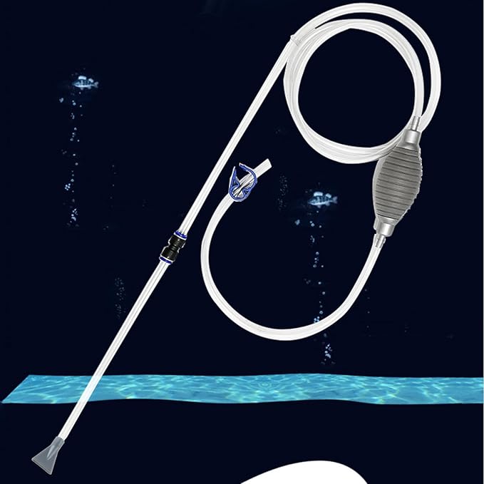 XISAOK Aquarium Water Changer Gravels & Sand Hose Fish for Siphon Tool Filter for Smal Gravel Aquarium