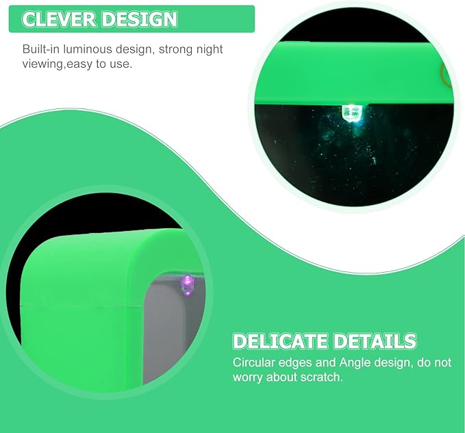 POPETPOP Betta Fish Tank with Detachable Design and Led Light Creative Small Aquarium for Fish Shrimp and Turtles for Home Decor and Breeding