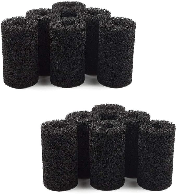 Qzbhct Pre Filter Sponge Foam Roll Accessories for Fluval Edge Aquarium Fish Tank (12 Pack)