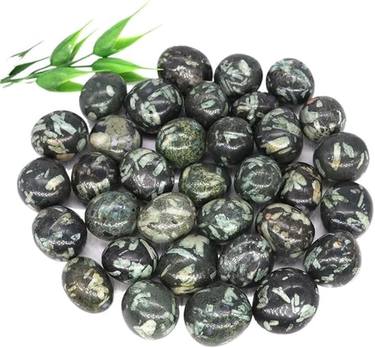 Natural Tumbled Stones Bulk Ore Gravel Specimen Healing Crystals Quartz Energy Minerals Tank Aquarium Home Decor Gem Decoration (Color : Chrysanthemum, Size : 50g)