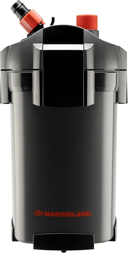 Marineland Magniflow 250 Canister Filter, 1 Count, For Up to 60-Gallon Freshwater or Saltwater Aquariums, Includes Rite-Size S Filter Foam and Polishing Filter Pads, Premium Activated Carbon Bags