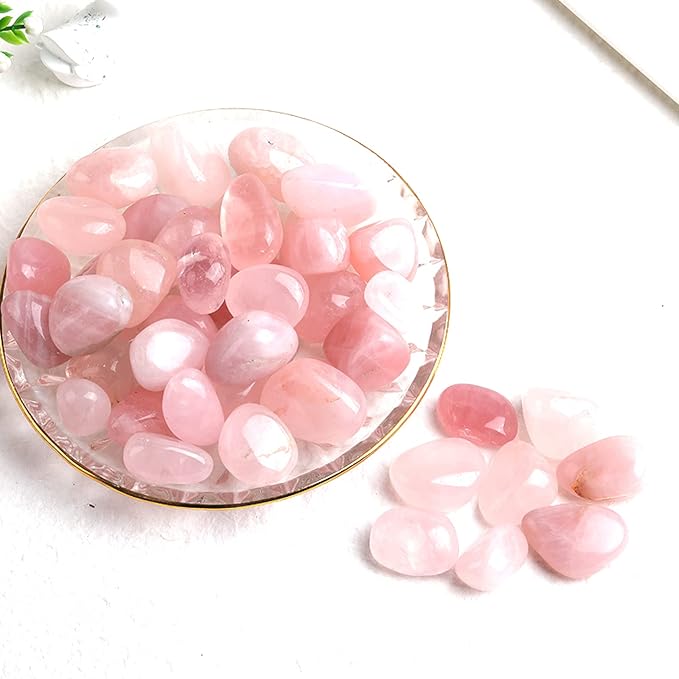 1PC Natural Crystal Amethyst Rose Quartz Gravel Irregular Polishing Minerals Specimen Stone Aquarium Home Decor,Rose Quartz,50g