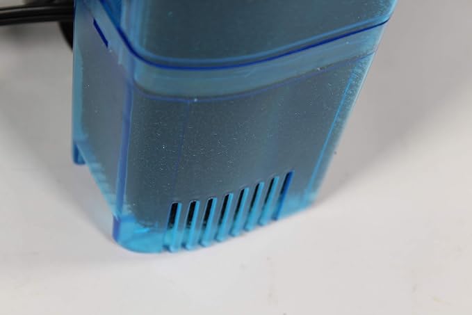 Penn Plax Cascade 400 Submersible Aquarium Filter Cleans Up to 20 Gallon Fish Tank With Physical, Chemical, and Biological Filtration, CIF2