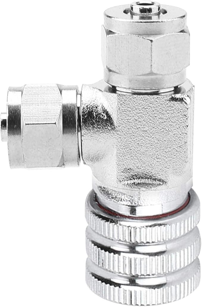 Zerodis Carbon Dioxide Refiner, CO2 Regulator Needle Check Valve Bubble Counter Carbon Dioxide Atomiser for Aquarium Plants Fish (02#)