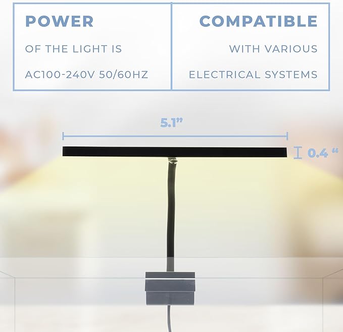 Aqua Worx EOS LED Aquarium Light - Adjustable Gooseneck With 7-Mode RGB Settings - Ideal for Planted Tanks, Fish Tanks, Nano Aquariums - N5 RGB