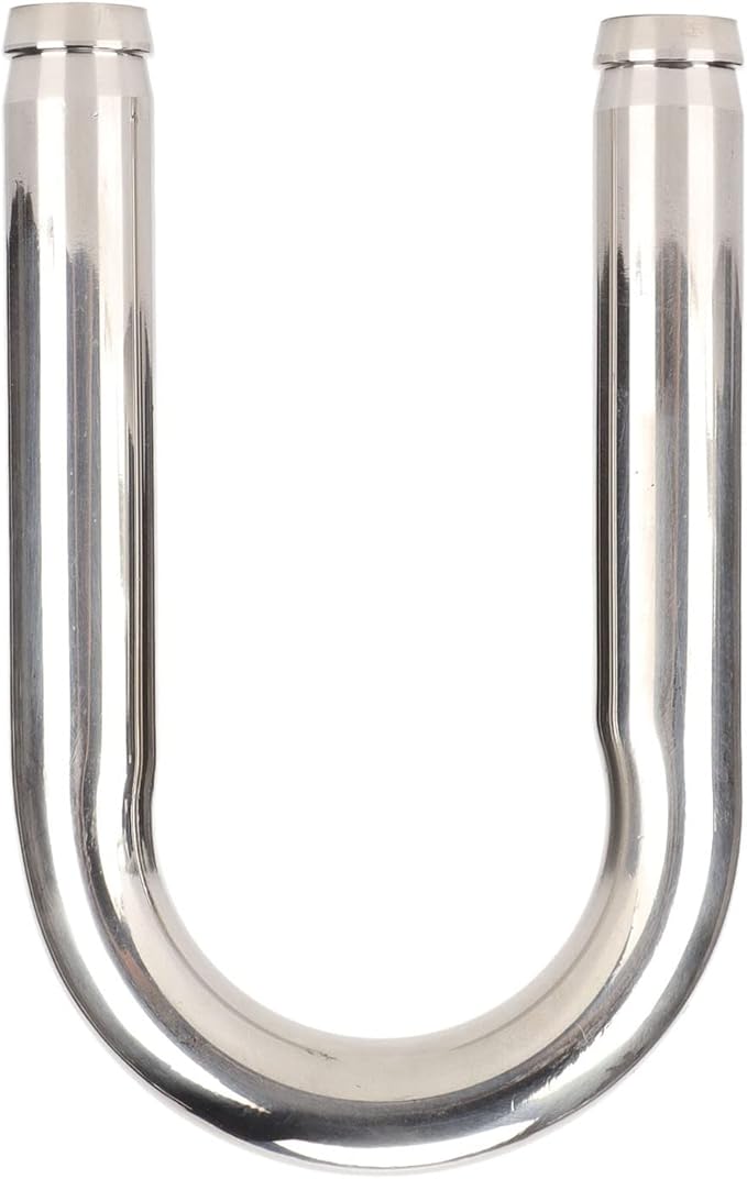 Zerodis Aquarium Pumps Pipe, Stainless Steel U Shape Fish Connector Easy to Install Aquarium Connecting Tube for Aquarium Air Pump Accessories (4 Points)