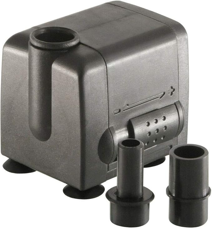 ViaAqua Adjustible Aquarium Hydroponics Water Pump 58 GPH - 528 GPH (VA-302 Pump -160 GPH)
