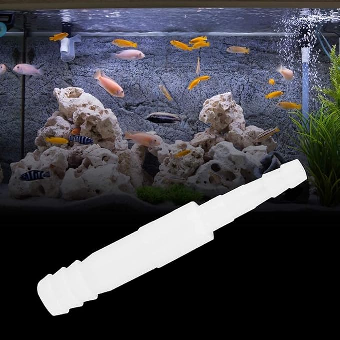 5Pcs Aquarium Hose Adapter 4mm/8mm Fish Hose Converter Aquarium Tubing Pipe Connector Air Pump Hose Accessories
