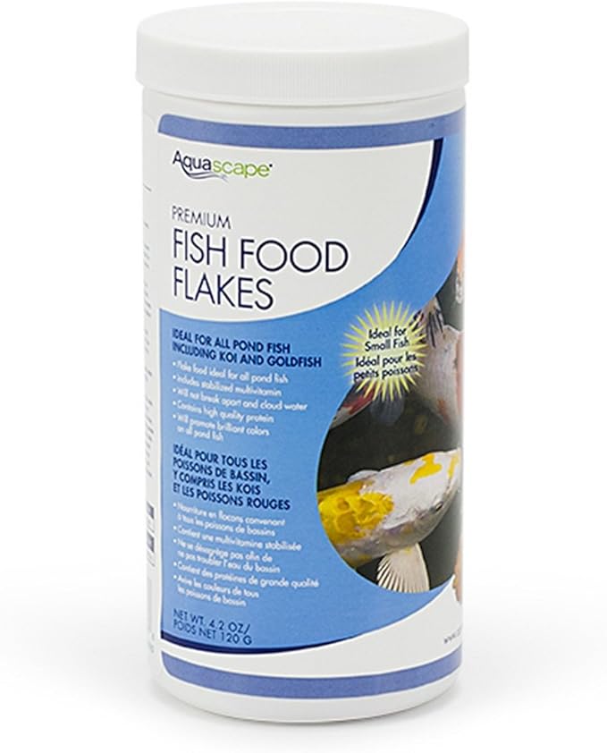 Aquascape 98878 Fish Food Flake, 4.2-Ounce