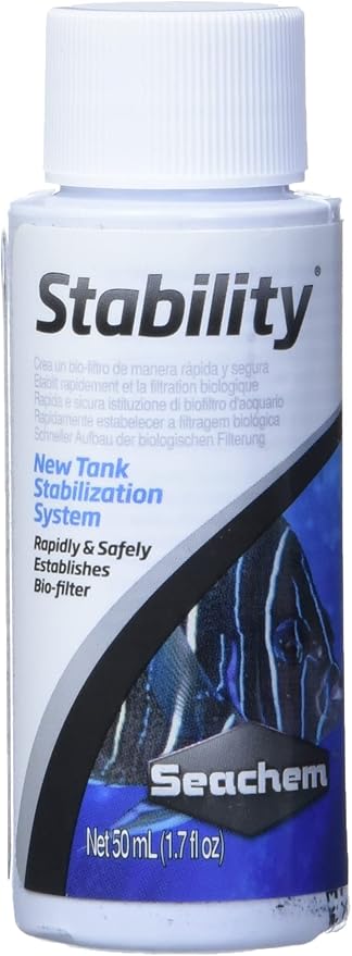 Seachem Stability Fish Tank Stabilizer - For Freshwater and Marine Aquariums 50 ml