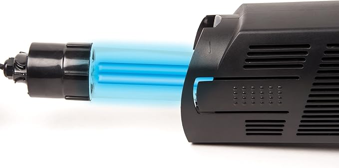 Aquatop 264 GPH Internal Filter with 9W UV Light - for Up to 100 Gallon Fish Tanks, UV for Crystal Clear Water, Fresh & Saltwater Use, Aquarium Filters for Fish & Turtle Tanks, SP9-UV