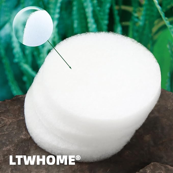 Compatible Polishing Pads Suitable for Fluval FX512 Filter(Pack of 12)