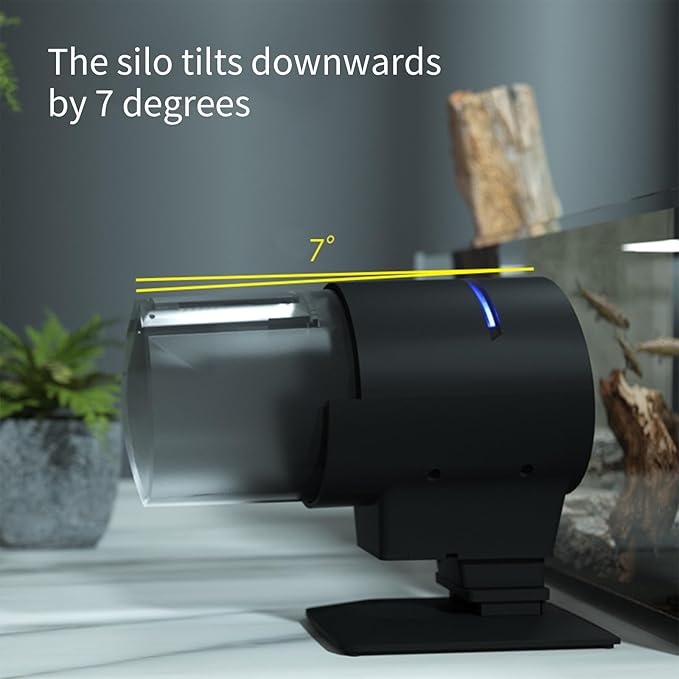 Large Capacity Aquariums Tanks Dispenser Automatic Fish Feeders for Various Aquariums Fish Tanks
