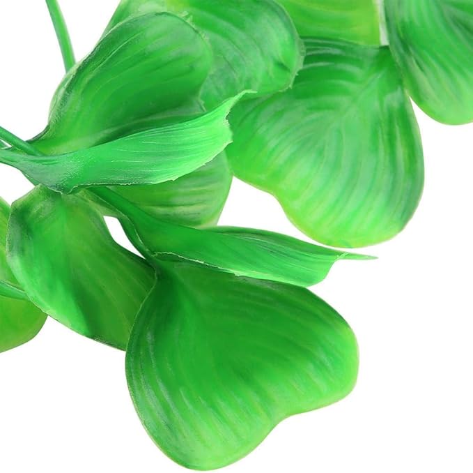 Artificial Water Plant,Aquarium Plastic Plant,Ornament for Aquarium Underwater/Fish Garden Lands(Green)