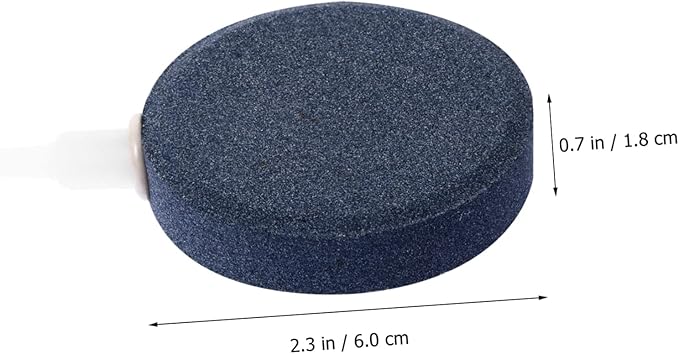 UPKOCH 4Pcs Air Bubble Stone Disc for Fish Tank Durable Oxygen Stones for Freshwater Saltwater Aquariums for and Hydroponics High Air Dispersion Corrosion