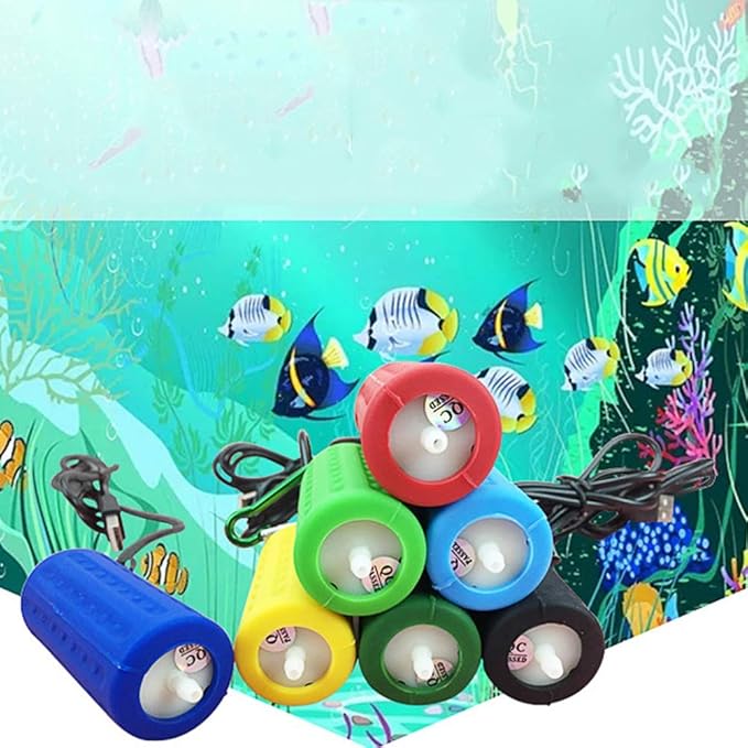 Ochine Aquarium Air Pump Portable Ultra Quiet Aquarium Air Pumps Mini USB Oxygen Fish Air Pump Hydroponic Oxygen Mute Energy Saving Supplies with Accessories for Fish Tank