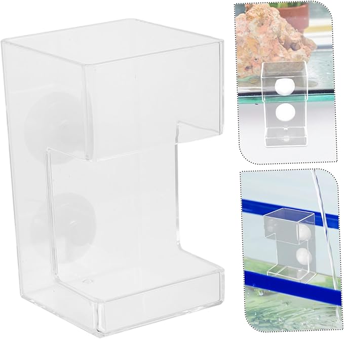 BESPORTBLE Aquarium Fish Food Feeder Automatic Shrimp Feeder Cups Precise Food Release System High Capacity Design for Fish Tank Supplies