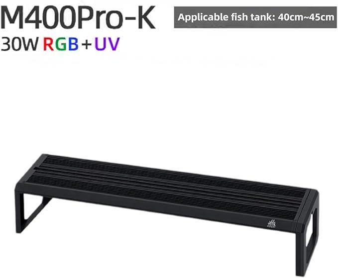Week Aqua M Series Full Spectrum Planted Aquarium Fish Tank Led Light(M400Pro-K)