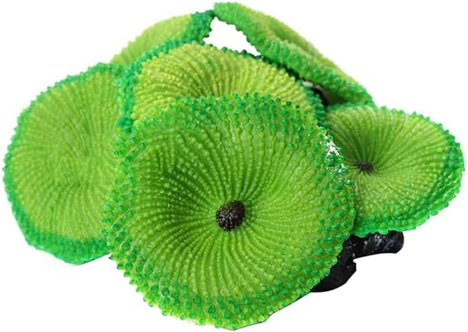 Fake Coral,Artificial Coral Fake Fish Tank Landscape Coral Aquarium Plants Ornament Decoration Green, Style 1