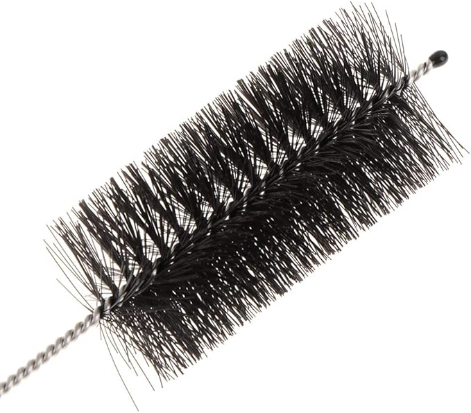 10 Pack Flexible Brush for Tubing Flexible Bristles 7.9 Inch Long Stainless Steel Tube Aquarium Filter Brushes