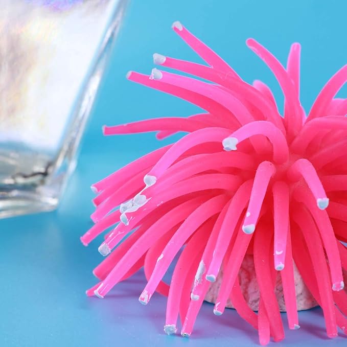 POPETPOP Pink Artificial Water Plants Fake Coral Aquatic Plant Fish Tank Aquarium Decoration