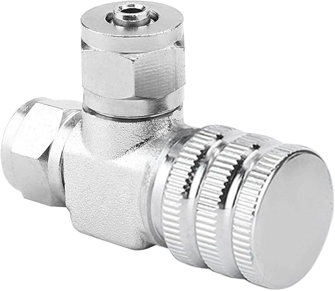 Zerodis Carbon Dioxide Refiner, CO2 Regulator Needle Check Valve Bubble Counter Carbon Dioxide Atomiser for Aquarium Plants Fish (02#)