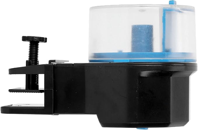 Auto Fish Feeder Sturdy Stable Durable Dispenser for Aquarium Flexible Operation Fish Blue (Blue)