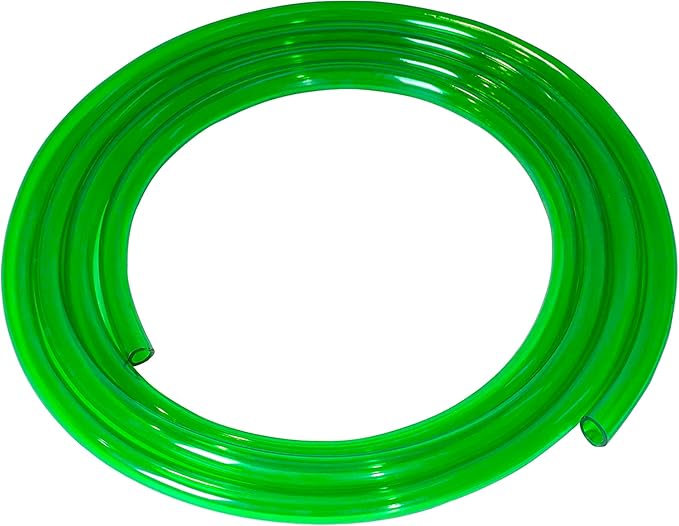 Feelers Green PVC Tubing 3/4"ID x 1"OD Vinyl Flexible Hose Water Fish Tank Aquarium Tubing Low Pressure Tube BPA Free, 3.28FT