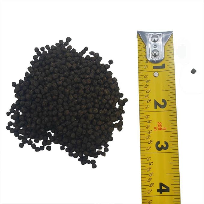 Fisher's Aquatics Koi Fish Food - 2.0 lb Small 3mm Floating Pellets, Koi & Goldfish Food for Ponds, All Seasons