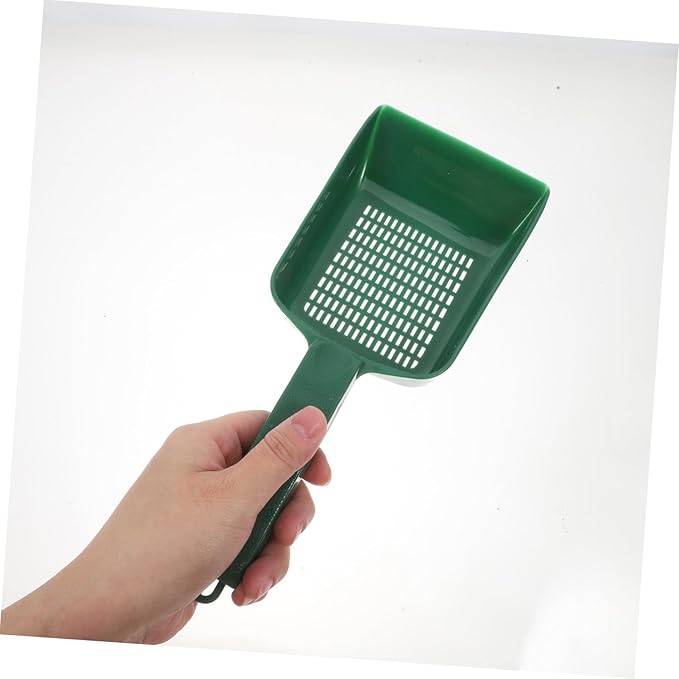 BESPORTBLE Convenient Multi-use Sand Shovel for Fish Tank Cleaning Reusable Plastic Tool for Efficient Gravel and Debris Removal Elegant Design for Aquatic Environments