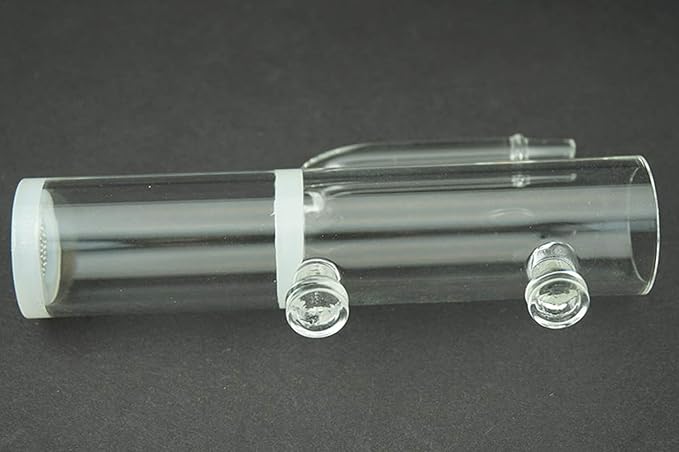 AUXPhome Aquarium Crystal Cherry Red Shrimp Egg Incubator Tumbler, Glass, 20mm, Shrimp Hatchery, Mouth-Brooding, Pneumatic, Egg-Rocker
