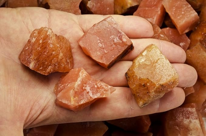 Fantasia Materials: 18 lbs Red Aventurine Rough Stones from India