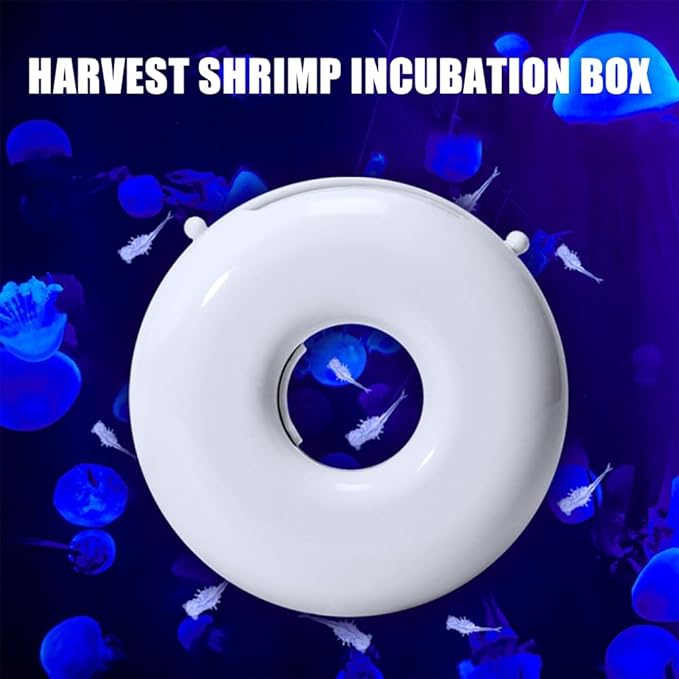 Brine Shrimp Hatchery Incubator,PC Automatic Brine Shrimp Hatchery Dish for Seawater Saltwater Jellyfish Tanks (Not Applicable to Freshwater)