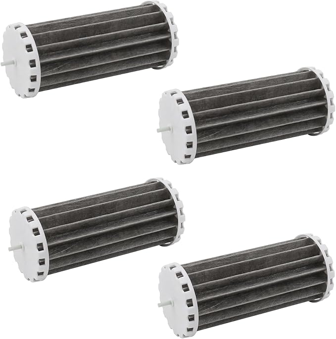 Biowheel Aquarium Filters Compatible with Marineland 350 200 Fish Tank, Assembly Hang On Filters Cartridge Replacement Part for Bio-Wheel 200B 350B, Replacement PRBW2350B, 4 Pack