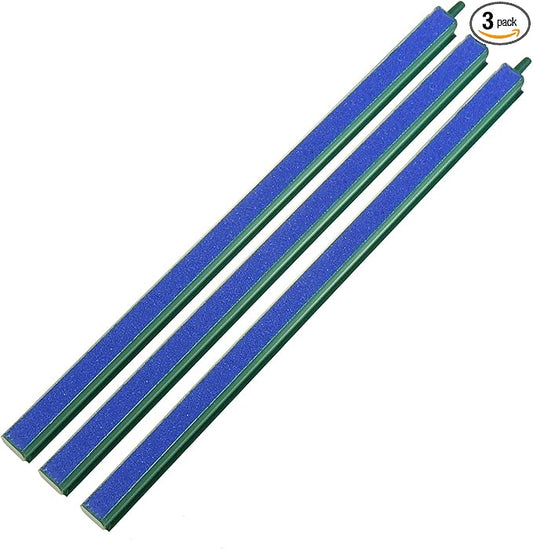 3PCS 12 Inch Aquarium Airstone Rods Fish Tank Bubble Stone Air Diffuser Rod Aquarium Oxygenation Pump Accessories Airstone Decorative Landscaping Suitable for Hydroponic Systems