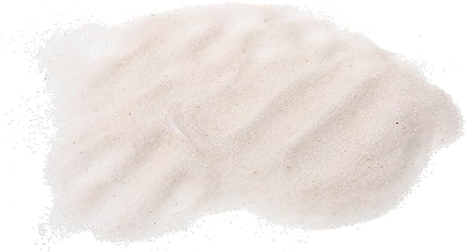 Tofficu Fish Tank Gravel and Outdoor Garden Decorative Stones, White Natural Substrate Sand 500g×2 Bags for Aquarium and Planter Decoration