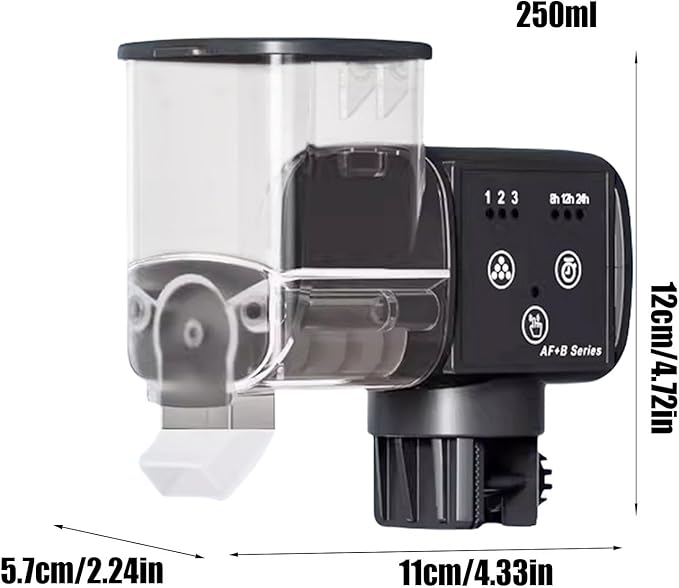 Aquarium Fish - Automatic Waterproof Food Dispenser with Timer, Automatic Fish Feeder | for Travel, Pond, Home, Holiday, Weekend, Betta, Turtle