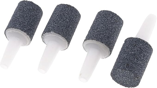 Air Stone, Mini Aquarium Air Stone, Air Stone for Fish Tanks, 0.43x0.62 inch (Gray 4 Pcs)