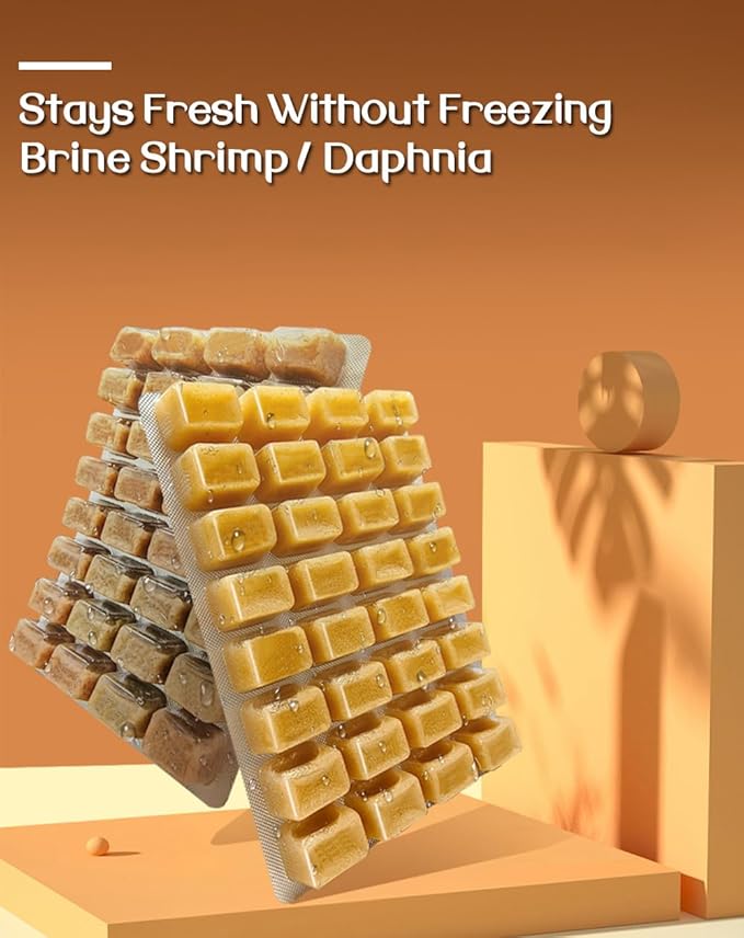 Liquid Fish Food - Consisting of Non-Living Daphnia Without Refrigeration for Fry/Larvae/Small, Corals, Jelly, Seahorses, and Other Aquarium Fish