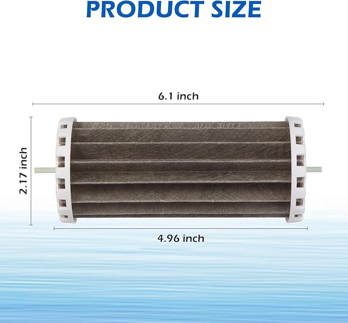 PRBW2350B Bio Wheel Aquarium Tank Filters Replacement Parts Compatible with Marineland/Penguin 200B 350B Assembly Filter Parts（ Pack of 4）
