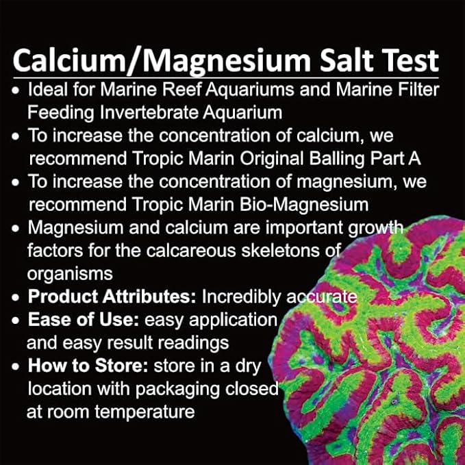 Tropic Marin Magnesium-Calcium Combi-Test for Saltwater Aquariums