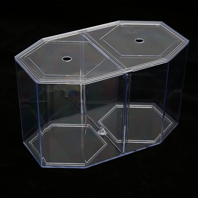 Fish Hatchery Isolation Box Hatchery Transparent Isolation Box,Aquarium Fish Breeder Box Multipurpose Transparent Octagonal Fish Isolation Box for Fish Breeding