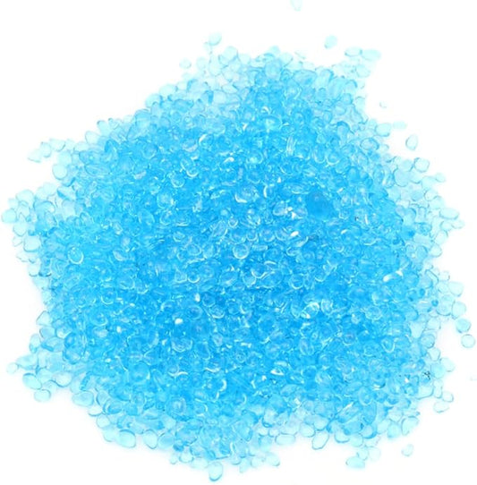 BESPORTBLE 1pack Light Glass Sand Aquarium Decorative Stones Fish Tank Bottom Gravel for Landscape Layout Safe for Fresh and for Aquascaping