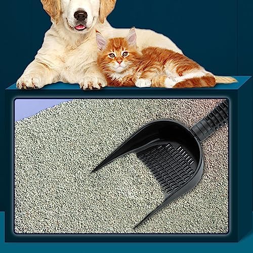 Pssopp Aquarium Sand for, Multifunctional Fish Pet Sand Shovel, Detachable PVC Cleaning Tool with Strainer Design, for Fish Tank Sand Shovel, Pet Litter Shovel