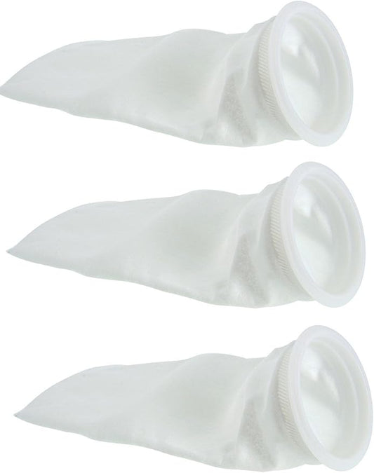 Red Sea 225 Micron Felt Filter Bags (4 Inch, Pack of 3) (3 Items)