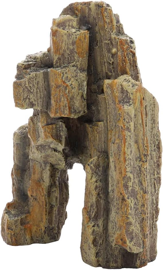 Mühlan Zoo Hobby Fossil Rock 1, 14x8x15 cm Deco, Rocks, Lava