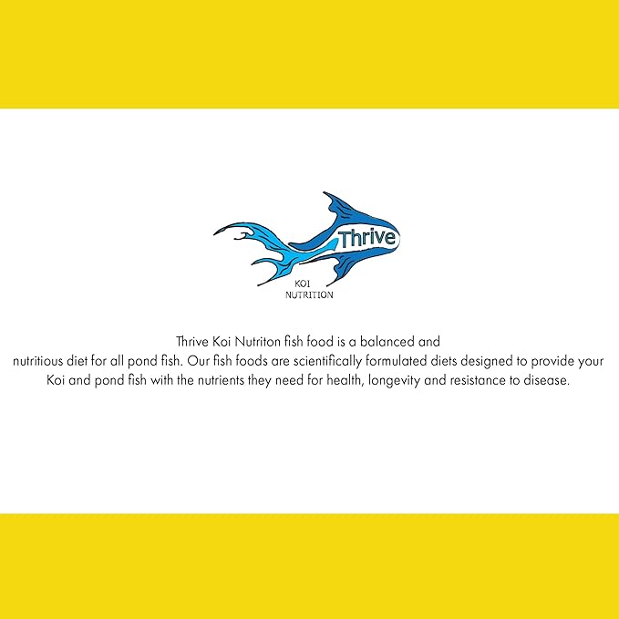 Anjon Manufacturing Thrive Koi Nourish Cold Weather Formula Fish Food 20 Pound Bag - TKN20LB
